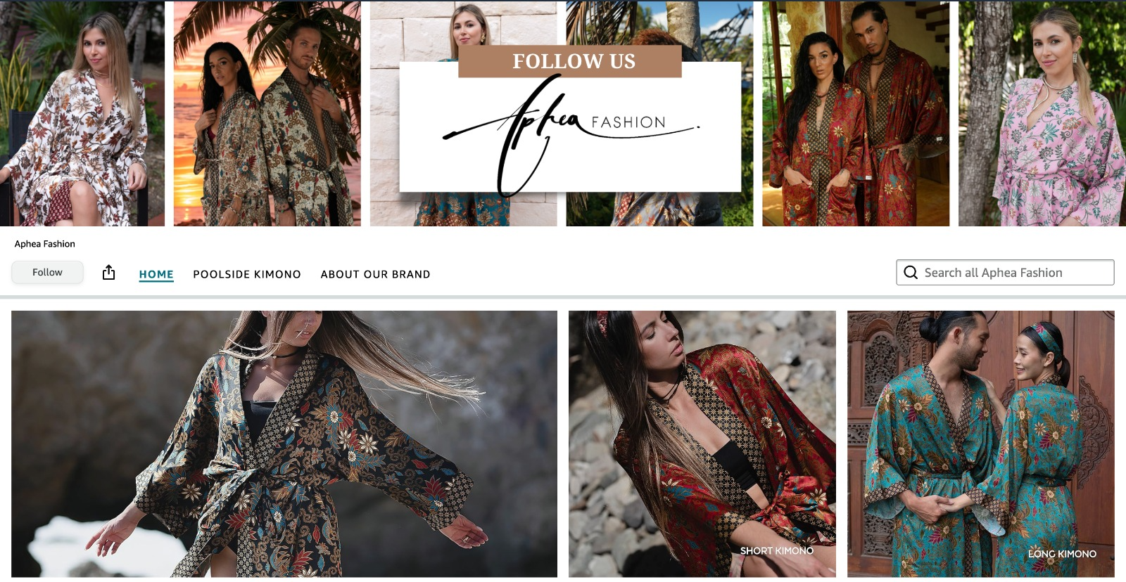 ApheaFashion Amazon store